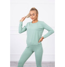 Női sportruha MI9090 sötét menta