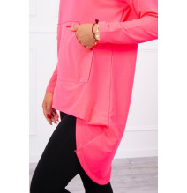 Női  tunika MI9116 neon rózsaszín