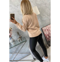 Női nadrág MI2020-17 sötét por rózsaszín