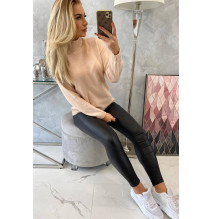 Női nadrág MI2020-17 sötét por rózsaszín