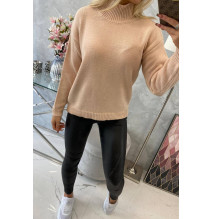 Női nadrág MI2020-17 sötét por rózsaszín