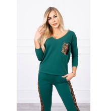 Női szett Párduc MI0068 zöld