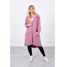 Kardigánt oversize MI0044 sötét rózsaszín