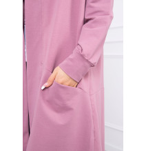 Kardigánt oversize MI0044 sötét rózsaszín