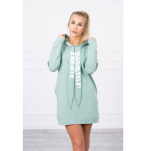 Ruha kapucnival MI0042 sötét menta