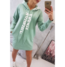 Ruha kapucnival MI0042 sötét menta