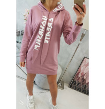 Ruha kapucnival MI0042 sötét rozsaszín