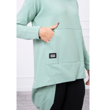 Női  tunika MI9116 sötét menta
