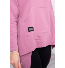 Női  tunika MI9116 sötét rózsaszín