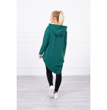 Női  tunika MI9116 zöld