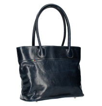 Női bőr kézitáska, piros, OLASZORSZÁGBAN