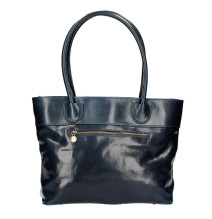 Női bőr kézitáska, barna, OLASZORSZÁGBAN Készült