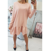 Ruha legyezővel MI66188 sötét por rózsaszín