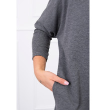 Női, megnövelt tunika MI8875 graphit