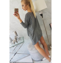 Női, megnövelt tunika MI8875 graphit