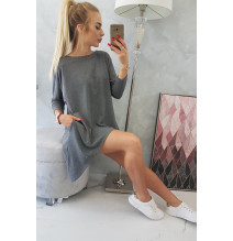 Női, megnövelt tunika MI8875 graphit