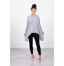Női, megnövelt tunika MI8875 szürke