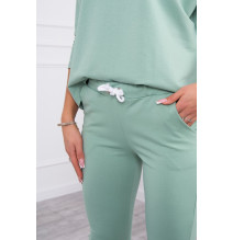 Női szett MI66977 QUEEN sötét menta