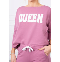 Női szett MI66977 QUEEN sötét rózsaszín