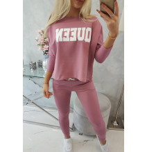 Női szett MI66977 QUEEN sötét rózsaszín