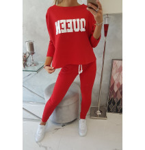 Női szett MI66977 QUEEN piros