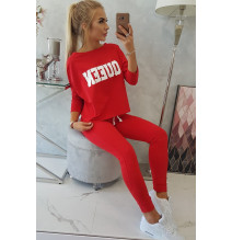 Női szett MI66977 QUEEN piros