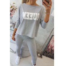 Női szett MI66977 QUEEN szürke