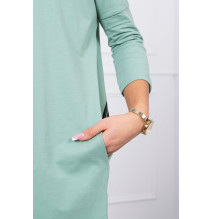 Női pulóver MI9139 sötét menta