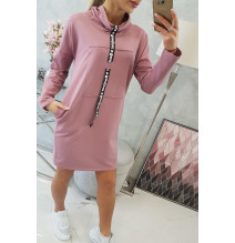 Ruha kapucnival Bonjour MI0153 sötét rózsaszín