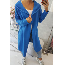 Kardigánt oversize MI9077 azúrkék