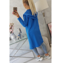 Kardigánt oversize MI9077 azúrkék