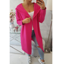 Kardigánt oversize MI9077 fukszia