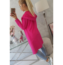 Kardigánt oversize MI9077 fukszia