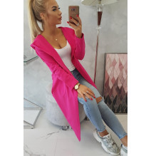 Kardigánt oversize MI9077 fukszia