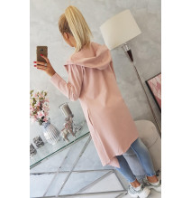 Kardigánt oversize MI9077 por rózsaszín