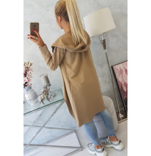 Kardigánt oversize MI9077 kamel