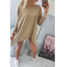 Női, megnövelt tunika MI8875 kamel
