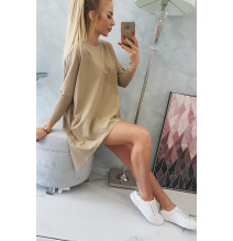 Női, megnövelt tunika MI8875 kamel