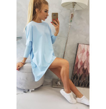 Női, megnövelt tunika MI8875 ég kék