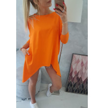 Női, megnövelt tunika MI8875 narancs