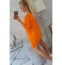 Női, megnövelt tunika MI8875 narancs