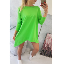 Női, megnövelt tunika MI8875 világoszöld