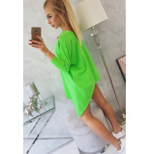 Női, megnövelt tunika MI8875 világoszöld