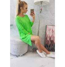 Női, megnövelt tunika MI8875 világoszöld