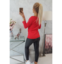 Póló, CASUAL MI8834 piros