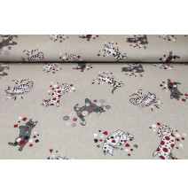 Anyag macskák, h. 140 cm