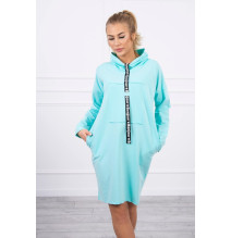 Ruha kapucnival Bonjour MI0153 menta