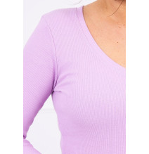 Női nyakkivágású ruha MI8863 lila