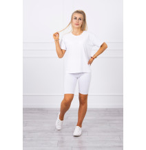 Felsők és nadrágok MI9099 fehér