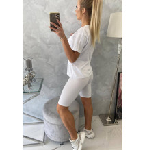 Felsők és nadrágok MI9099 fehér